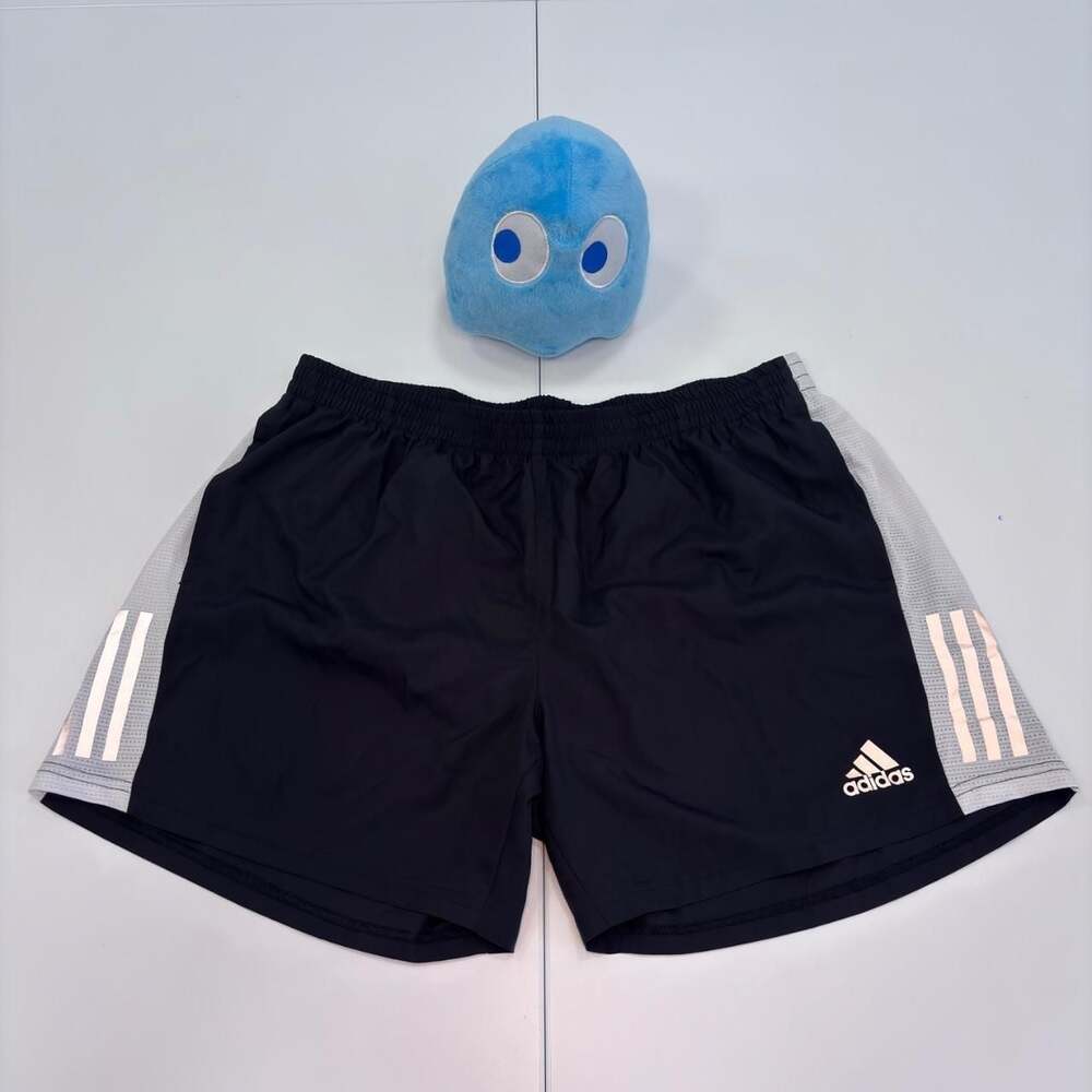 Adidas Running 3-Stripe Shorts Black 2XL